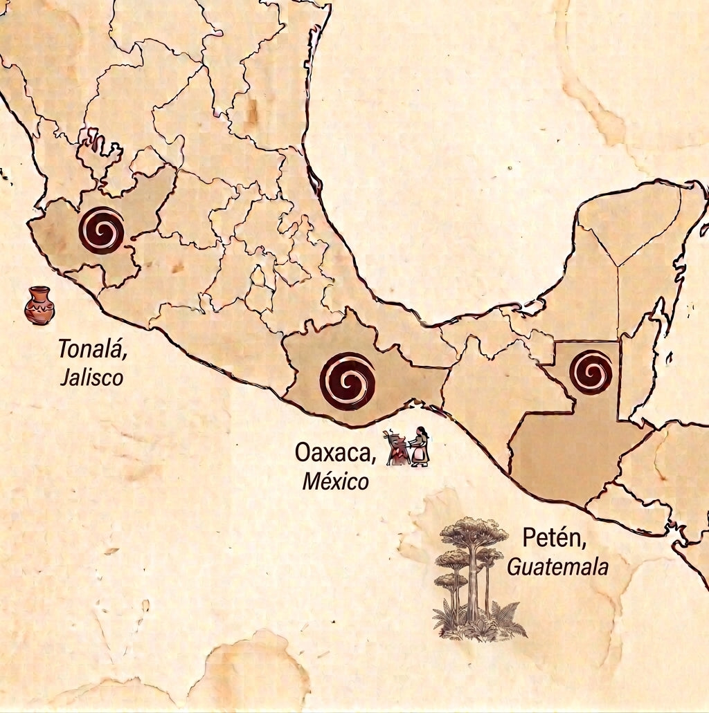 The Regions That Shape FW01 - Materia: Petén, Tonalá, Oaxaca
